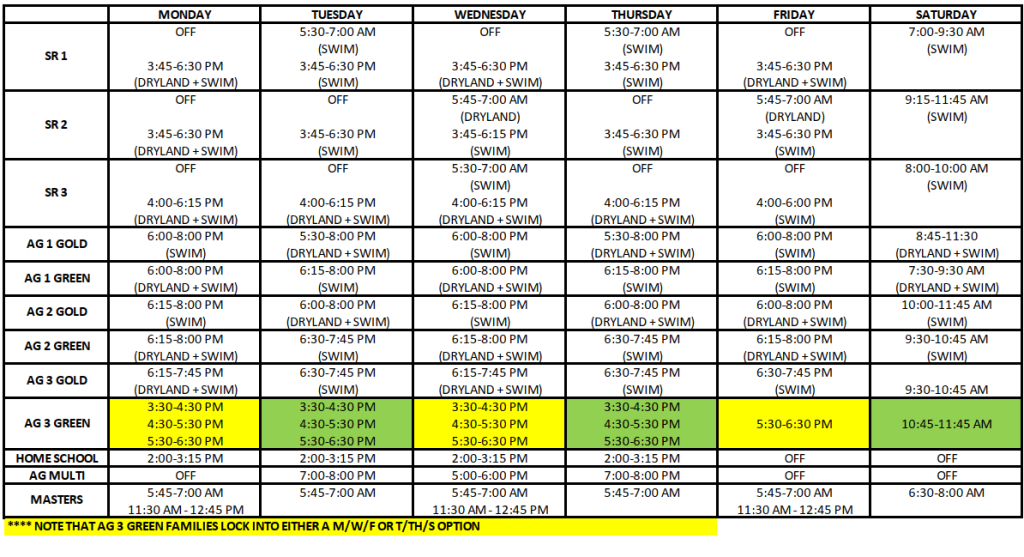 Chamblee School Year Schedule