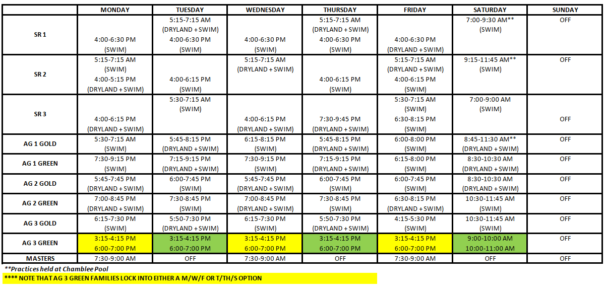 Johns Creek School Year Schedule