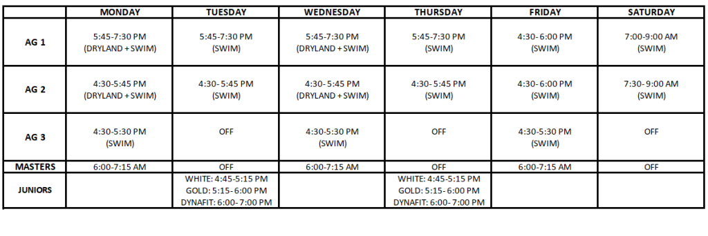 Oakhurst School Year Schedule